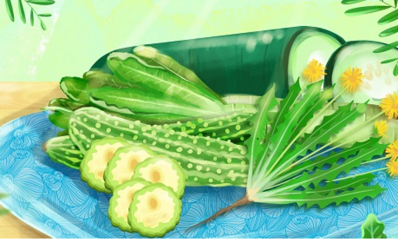 嚼鲜蒲公英治口腔溃疡