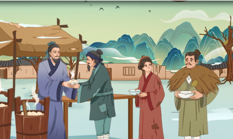 冬至必吃的饺子，最早竟出自医圣张仲景之手的祛寒娇耳汤